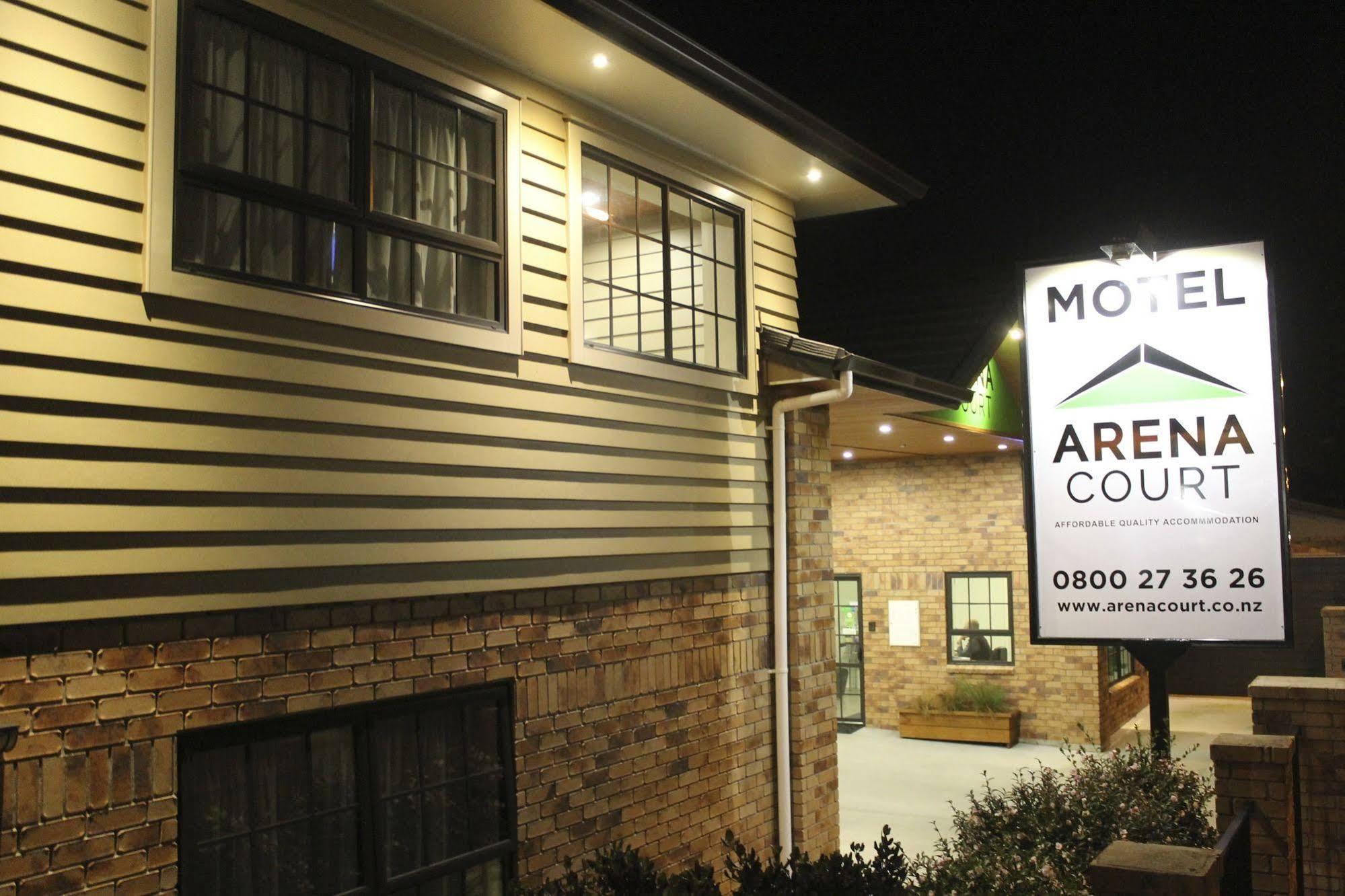 Arena Court Motel Hamilton Exteriör bild