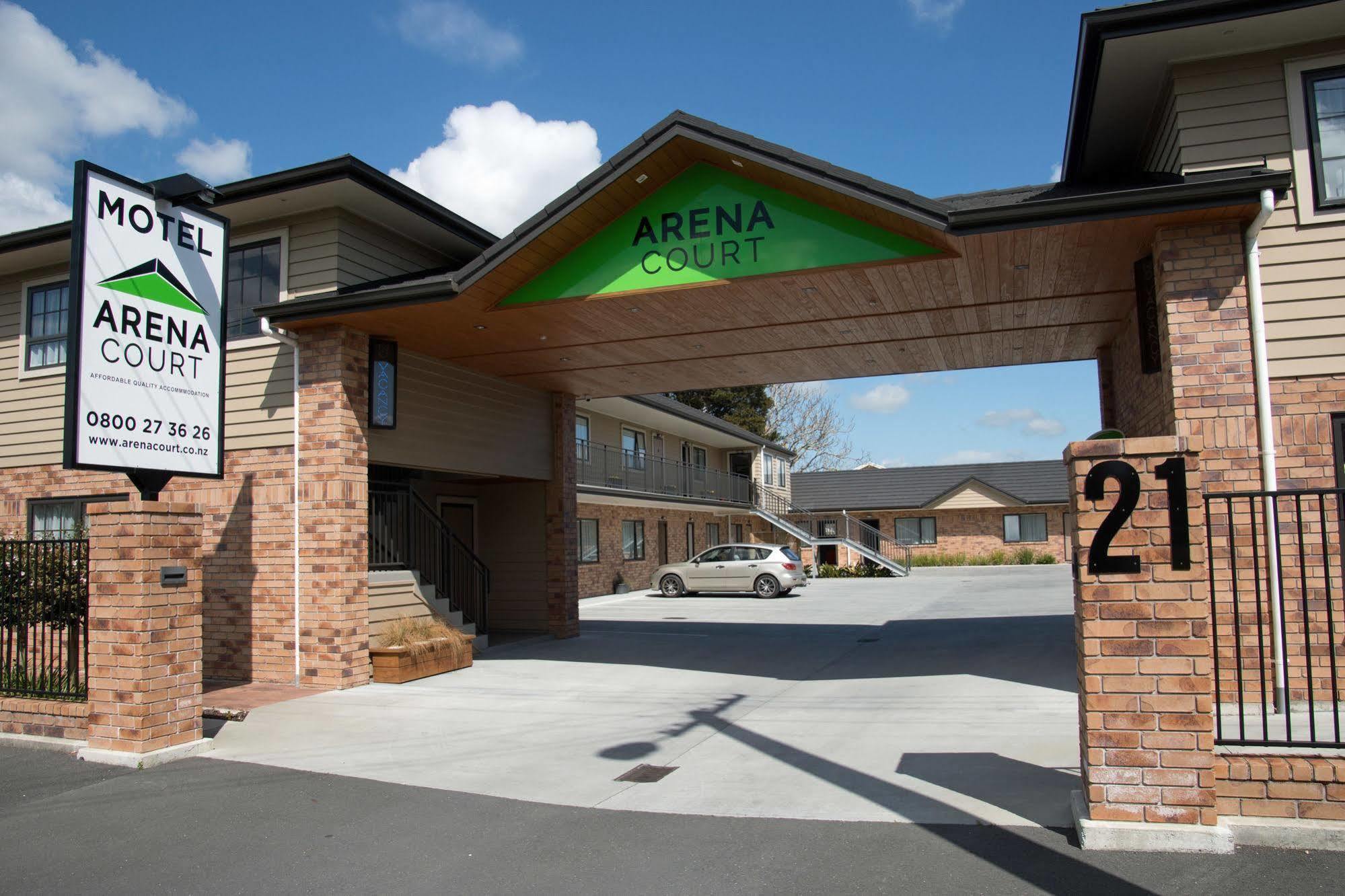 Arena Court Motel Hamilton Exteriör bild
